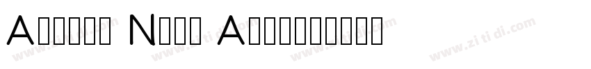 Avenir Next Arabic字体转换